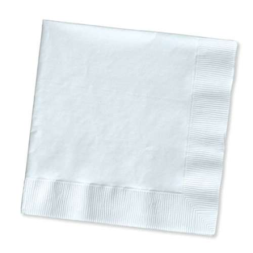 White Napkins - Click Image to Close